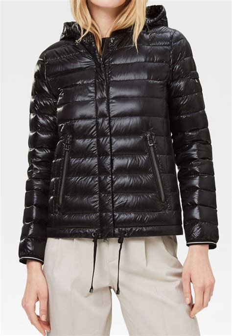 schwarze daunenjacke damen adidas|schwarze Daunenjacken für Damen .